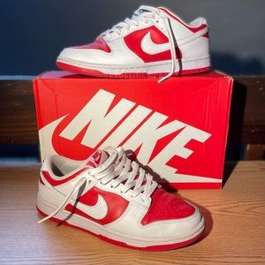 Nike Dunk Low Championship Red